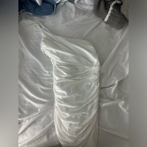Princess Polly, one shoulder white dress